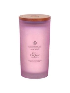New Chesapeake Bay Mind and Body Joy and Laughter Cranberry Dahlia Candle